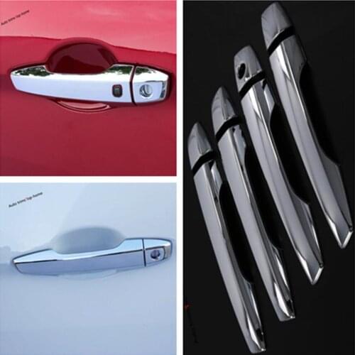 Yimaautotrims Outside Door Handle Catch Cap Cover Trim Fit For Mitsubishi Eclipse Cross 2018 - 2021 Exterior Auto Accessories