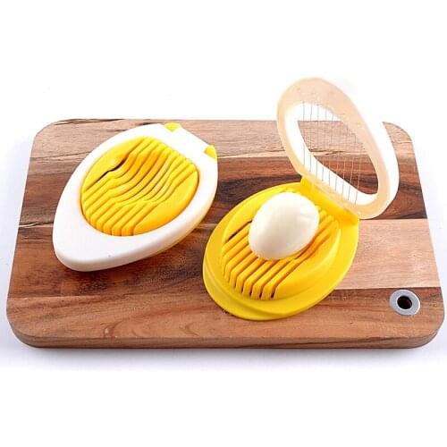 3 In 1 Kitchen Egg Slicer Egg Cutter Splitter Dividers Kitchen Accessories Slicing Gadgets Cooking Tools