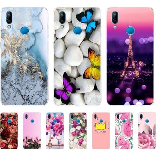 Soft Case For Silicone Back Cover For Cute Phone Cases Cover Bumper for Huawei Nova 2i 3 3i P8 P9 P10 Lite 2017 case
