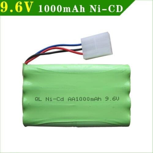 9.6V 1000mAh Ni-CD Battery For MZ 2050 2054 2060 2053 2020 RC car 3PIN Tamiya Plug free shipping