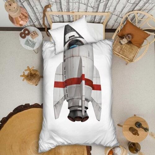 Organic %100 Cotton Duvet Cover Quilt Single Bed Linen Bed Sheet Pillowcase Kids Boy Girl Nordic Edredon постельное