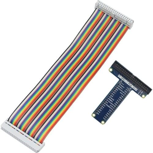 Raspberry Pi 40 Pin Extension Board Adapter +40 Pin GPIO GPIO Cable Line for Raspberry Pi 4B / 3B+ / 3 for Orange Pi PC