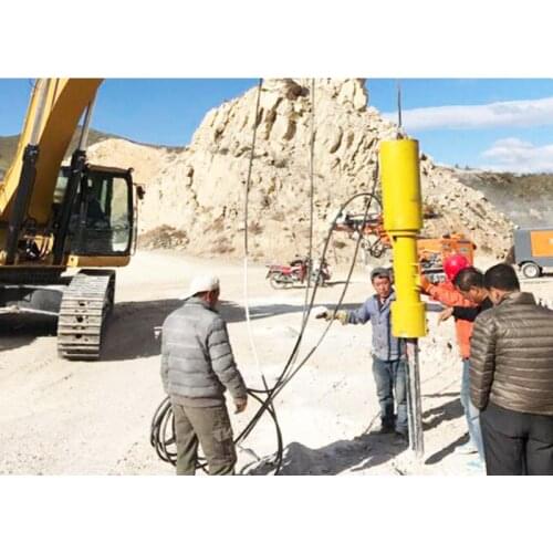 SP-1 Factory Supply Handheld Excavator Mounted Hydraulic Rock Splitter Quarry Rock Splitter Machine for Mines Quarries Drilling