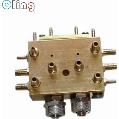 2PCS Dental Air Valve Chassis Water Air Valve Cabinet Integrated Free Shipping Dental Chair Unit Accessories SL1234