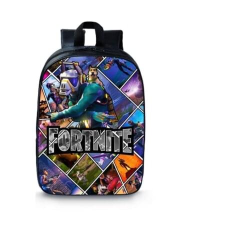Fortnite Game School Bags For Boys Waterproof Backpacks Childrens Book bag Kids Schoolbag Satchel Knapsack
