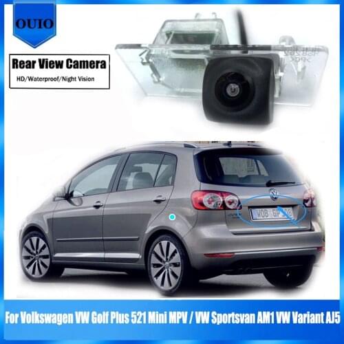 HD rear camera For Volkswagen VW Golf Plus 521 Mini MPV / VW Sportsvan AM1 VW Variant AJ5 Night vision Parking Reversing Camera