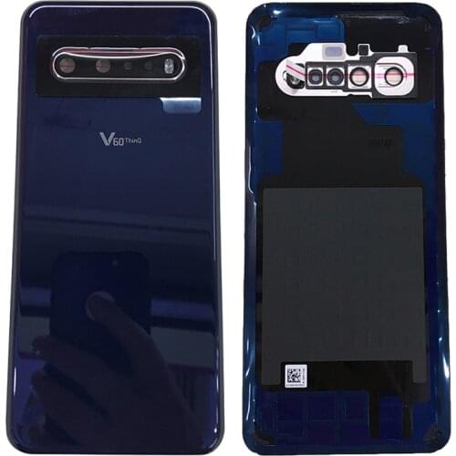 For LG V60 ThinQ Glass Rear Housing Back Case Newest Battery Cover V60 ThinQ задний корпус Repair Part