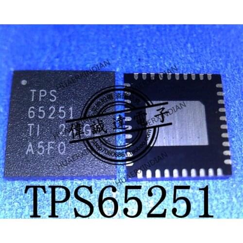 1Pieces New Original TPS65251RHAR TPS65251 65251 VQFN40 In Stock Real Picture
