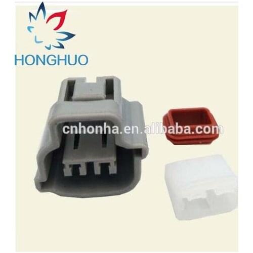 2 Pin Auto Female Wire Harness Connector With Terminals And Rubber Seals For Sumitomo