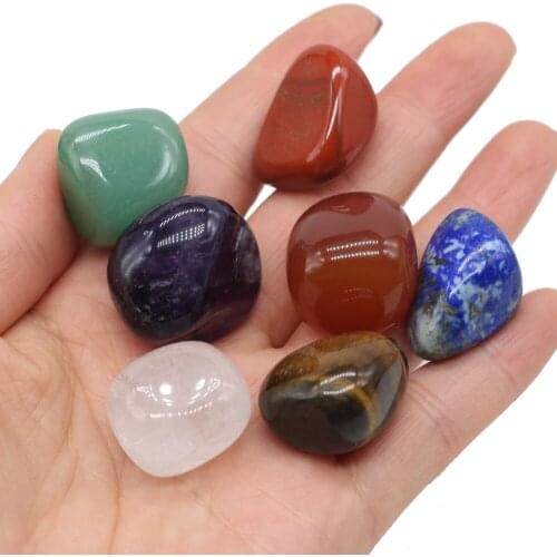 7Pcs Natural Wine Stone Without Hole Semi-Precious For Whiskey Beer Red Wine Keep Your Drink Cold Long
