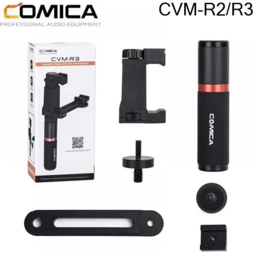 Comica CVM-R2/CVM-R3 Smartphone Video Rig Hand Grip Handle Stabilizer Kit For IPhone Huawei Xiaomi And More Smartphone