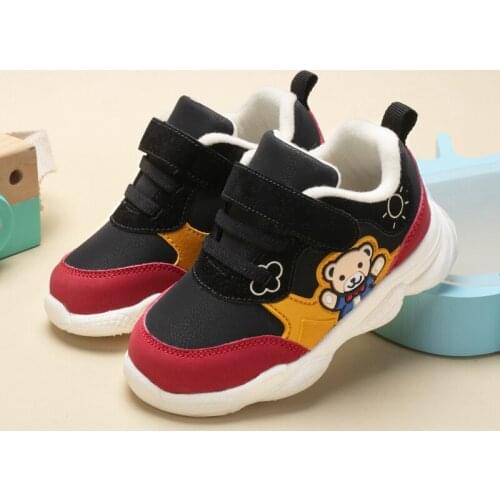Children shoes kids sports shoes baby comfortable soft bottom warm toddler shoes boy sneakers kindergarten non-slip casual shoes