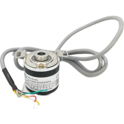 GHB38 5mm shaft 38mm outer size blind hollow shaft Rotary Encoder push-pull 12V 24V encoder 100-2500ppr