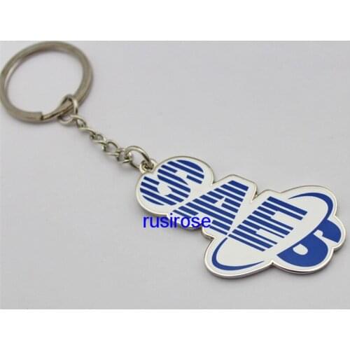 Personality enamel double-sided k-ey chain, corporate promotional k-ey ring custom, environmental research college k-ey chain