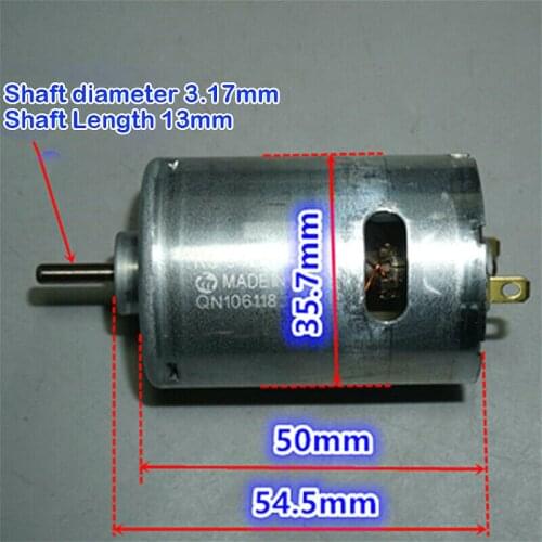 MABUCHI RS545-5017 Motor Electric DC 5V-12V 24000RPM Micro Small High Speed 6V 9V Drill Screwdriver Garden Electric Tools