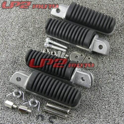 Motorcycle Durable Front & Rear Footrest Foot Peg Fits Yamaha XJR1200 XJR1300 FZ1 FZ6 FZ400 TMD900