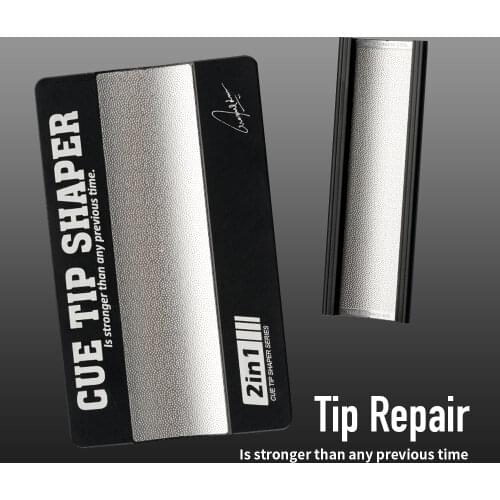 Cue Tip Repair Tool Stainless Steel Metal Cue Tip Sander Billiard Pool Cue Tip Shaper Burnisher File Repair Billiard Accessories