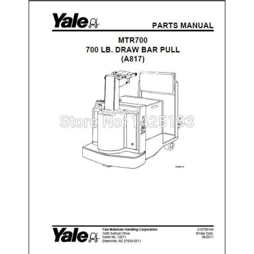 New Yale Spare Parts PDF 2017 for USA version