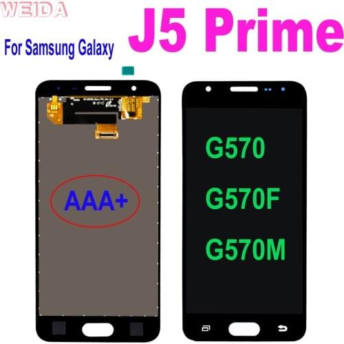 Original For Samsung Galaxy J5 Prime G570 G570F G570M LCD Display Touch Screen Digitizer Assembly For Samsung J5 Prime LCD
