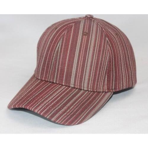 Adjustable Curved Bill Hat Striped Ball Cap Men Womens Retro Baseball Cap Turquosie Blue Big Head 60cm