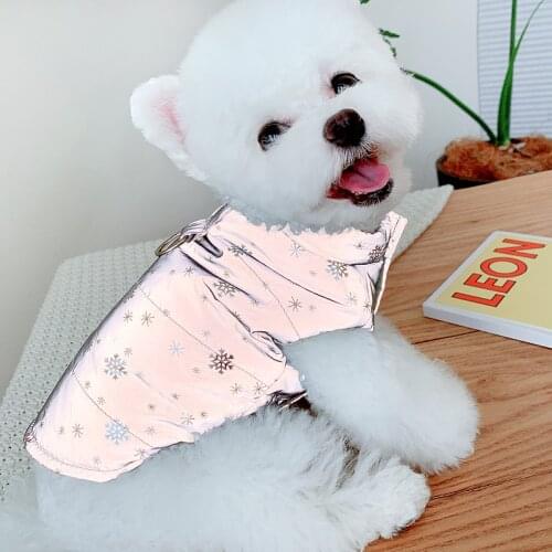Reflective Dog Vest Coat Jacket Winter Pet Clothes Outfit Puppy Small Dog Clothing Cat Chihuahua Yorkshire Pomeranian Costume
