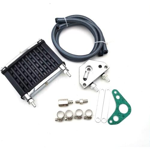 Universal CNC Engine Oil Cooler Kit for Motor&Dirtbike&Pit Bike 125cc 140 150cc