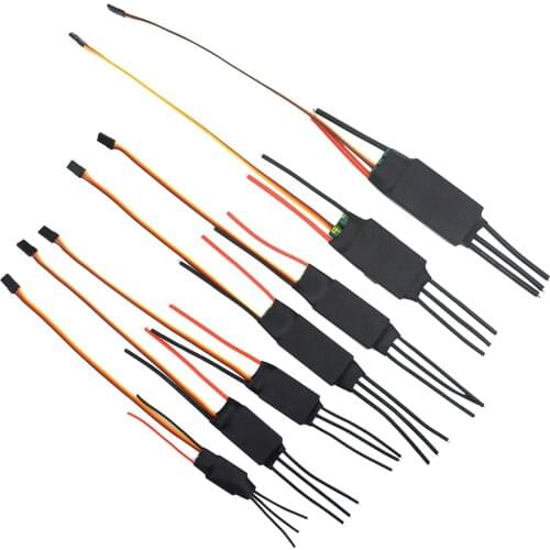 12A/20A/30A/40A/60A/80A/100A Bidirectional brushless ESC Welded T Plug/XT60 for Remote Control Pneumatic Underwater Propelle