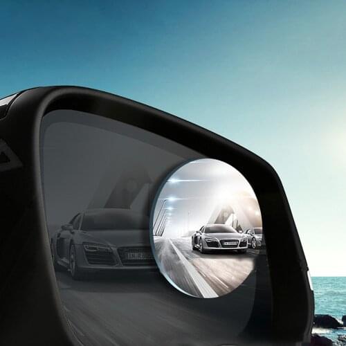 2 Pieces/Set Clear View for Car Vehicle Side Blindspot Blind Spot 360 Wide Angle Convex Mirror Car Rearview Mirror