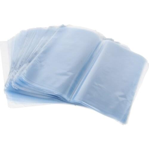 200 Pieces Shrink Wrap Pouches 5.9 X 6.3 Inches for Bath Wrapping