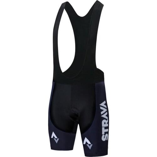 2020 STRAVA Cycling Bib Shorts Mountain Bike Breathable culote ciclismo hombre gel 20D pad spandex mountain bike shorts