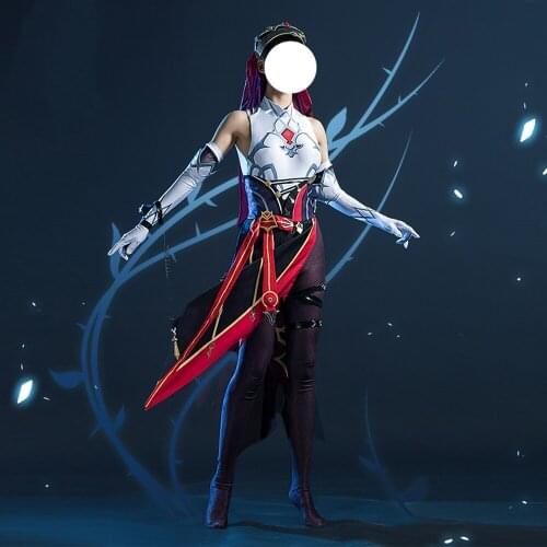 Anime! Genshin Impact Rosaria Dress Uniform Cosplay Costume for Halloween Christmas Party Masquerade Shows Halloween Outfit