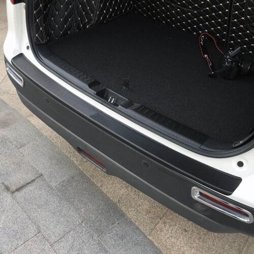 Car Outside Exterior Interior Rearguards Rear bumper Trunk Trim Bumper Pedal For Suzuki Vitara 2016 2017 2018 2019 2020
