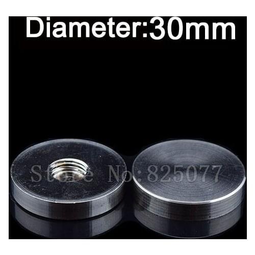 DHL 200PCS Diameter 30mm brushed copper standoff screw cover decorative screws caps acrylic board advertising nails JF1375