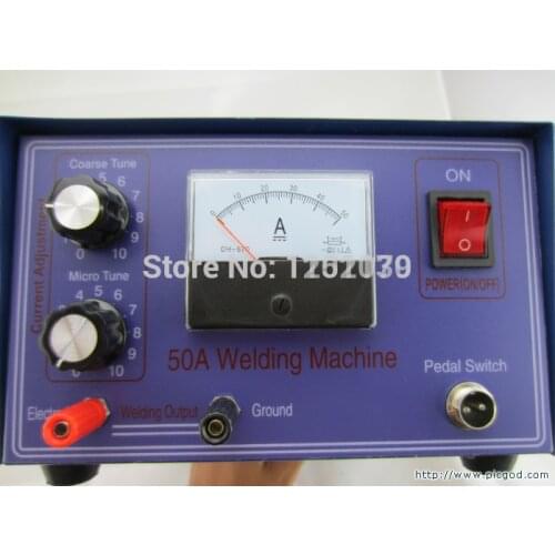 220V, 400W/50A Electric Power Spot Welding Machine for Jewelry pulse sparkle jewelry welder