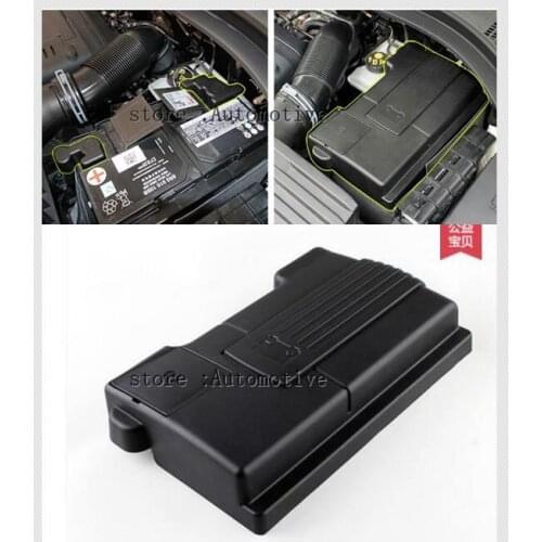 For VW 2016 2017 2018 for Skoda kodiaq positive and negative battery electrode waterproof dustproof protective cover sticker