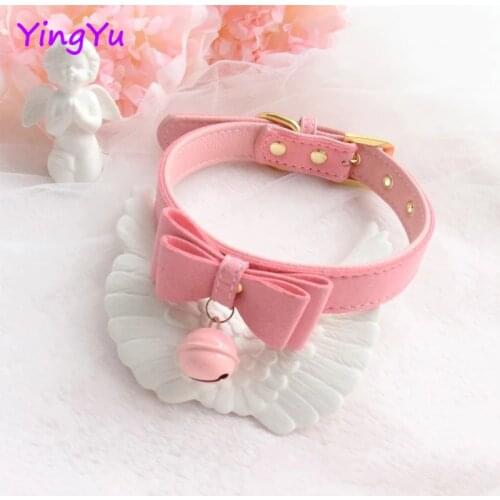 Handmade Sexy Rivet Alternative metal PU Leather Collar Bell Choker slave costume BDSM Bondage Necklace Neckband Sex Toys