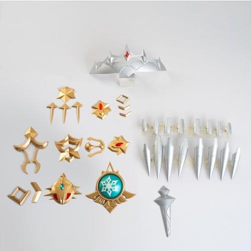 Genshin Impact Rosaria Cosplay Costume Accessories Props