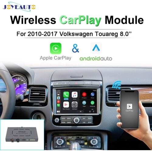 JoyeAuto For Volkswagen Touareg 2010 - 2017 8.0 inch Android Auto Wireless Apple Carplay Decoder Navigation Mirroring TV Kit Box