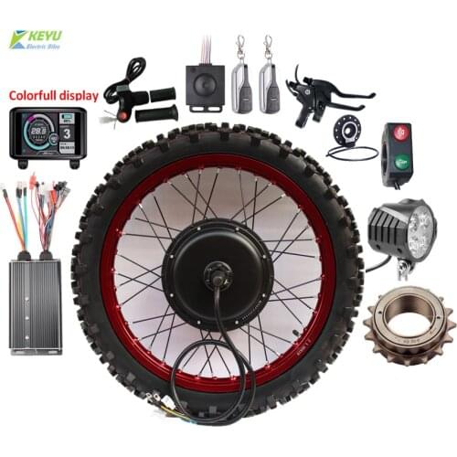 72V 3000W 5000W electric bike motor conversion kitelectric car motor kit conversion ev motor conversion kit