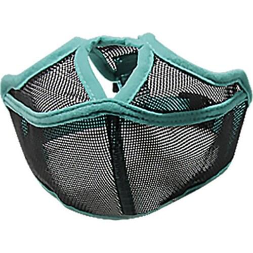 Short Snout Dog Muzzles Adjustable Soft Breathable Mesh for Biting Chewing Barking Training jlrr