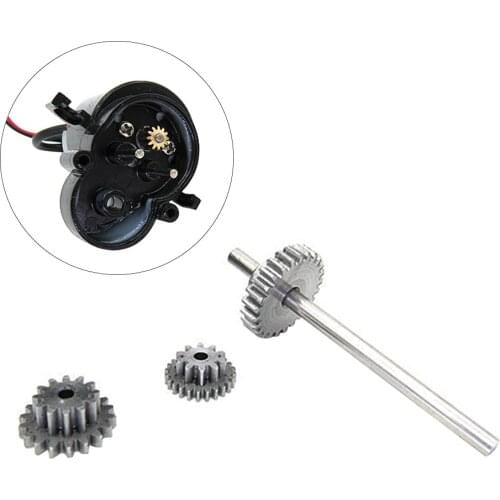 L Type Wrench Drive Shaft Drifting Easy Install Steel Transmission Gearbox 26T 19T 24T DIY Truck RC Car Gear Kit For WPL D12