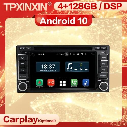 Carplay 2 Din Android Multimedia Stereo Receiver For Subaru Forester Impreza 2008 2009 2010 2011 2012 GPS Radio Player Head Unit
