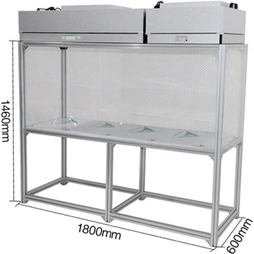 Big Size Dis-mountable Cleaning Room Dust-free Working Room Bench Table Refurbish LCD For Broken Phone Repair Refurbishing