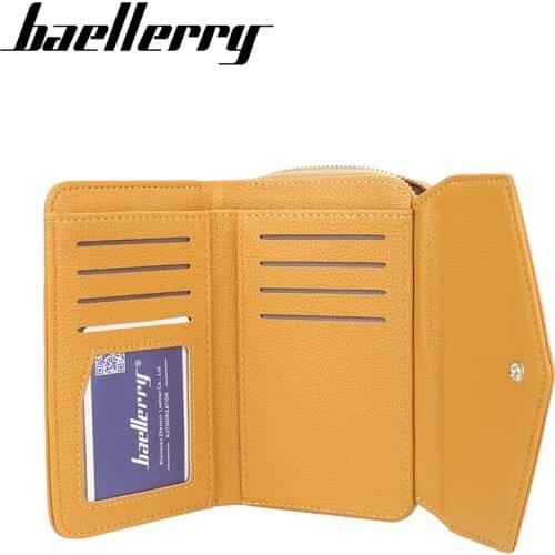2021 New Women Wallets Top Quality Fashion PU Leather Female Purse Short Card Holder Brand Wallet For Women