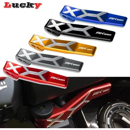 New For KYMCO AK550 AK 550 2017 2018 2019 Motorcycle CNC Aluminum Parking Hand Brake Lever Red Black Gold Titanium Blue Levers
