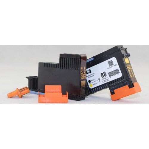 2 Pcs New Printhead Black/Yellow+Cyan/Mage For HP 88 C9382A PRO K550 K8600 K8500 K5300 K5400 L7380 PUO88