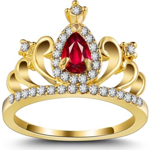 Alloy Electroplate Hand With Zirconium A Woman With A Hypoplastic Vagina Person Ring An Crown Modeling Ring