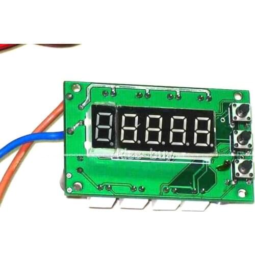 DC 6-12V PWM DC Motor computer CPU Fan Temperature Control Speed Controller 4 Way automatic manual digital display chassis speed