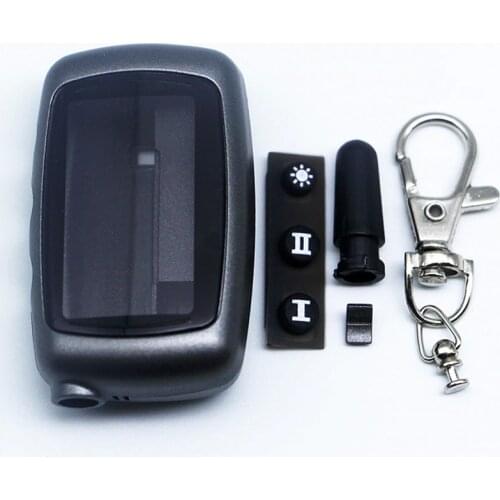 A9 Silicone Key Case Keychain Protector Skin for Starline A9 A6 A7 Two Way Car Alarm LCD Remote Controller Vehicle Security
