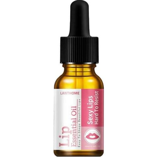 10ML Lip Plump Essential Oil Refreshing Moisturizing Nourish Lip Balm Long Lasting Volume Extreme Lip Plumper Lips Care Make Up